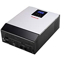 Plusenergy wccsolar Inversor Onda Pura Hibrido 1kva 12V Regulador Solar 50A Cargador baterias 20A Todos en uno